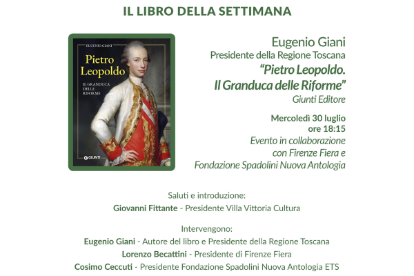 Locandina Libro Eugenio Giani